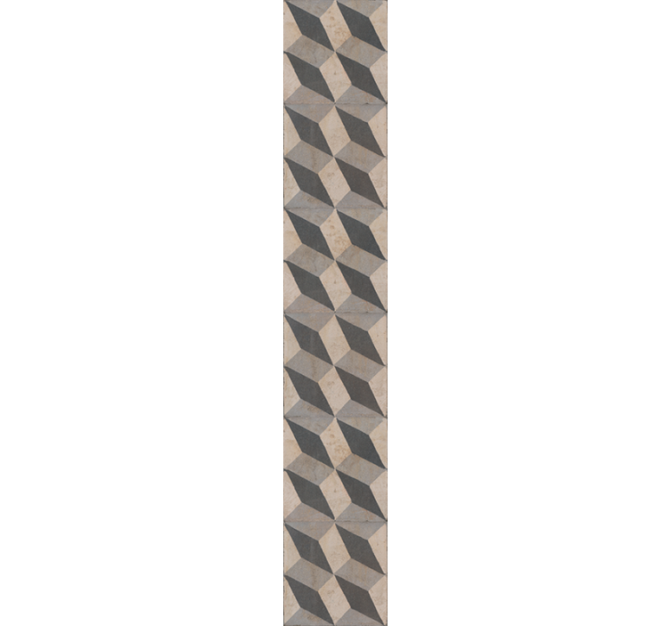 Carta da parati 3d motivo geometrico 3d - TenStickers