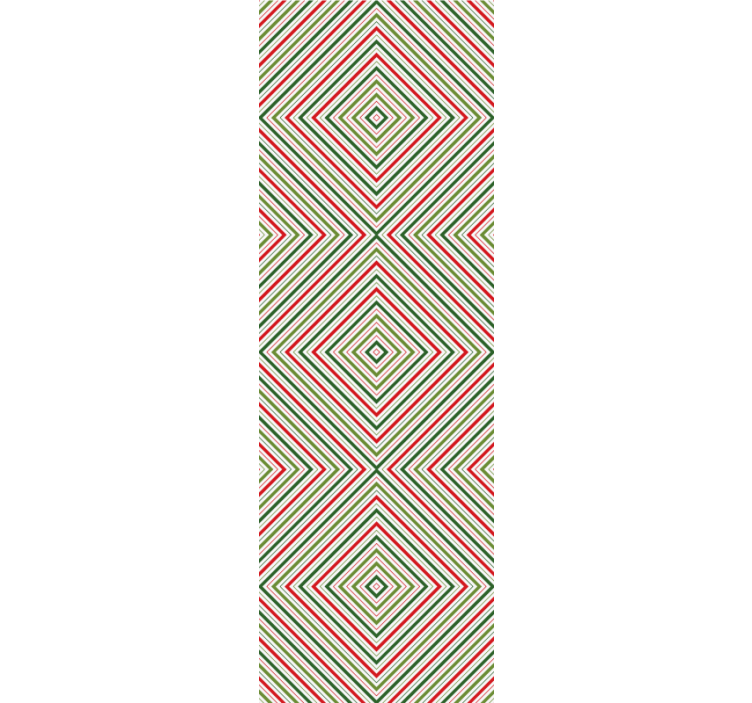 Carta da parati natalizia piazze festive - TenStickers