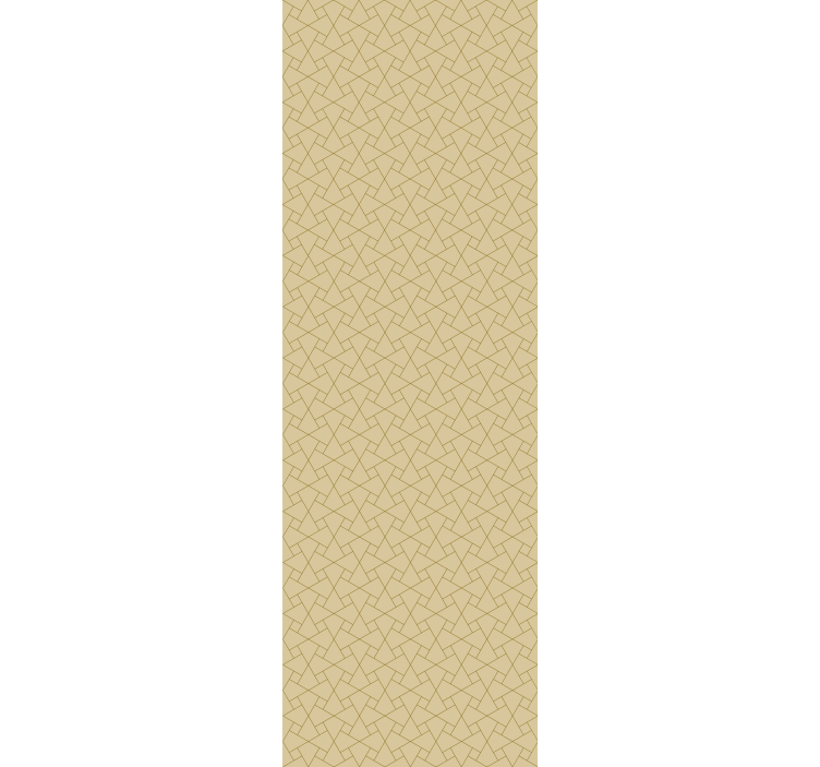 Carta da parati geometrica modello di linee intersecanti - TenStickers