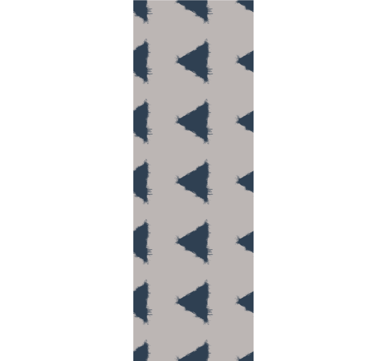 Carta da parati triangoli stampa geometrica moderna - TenStickers