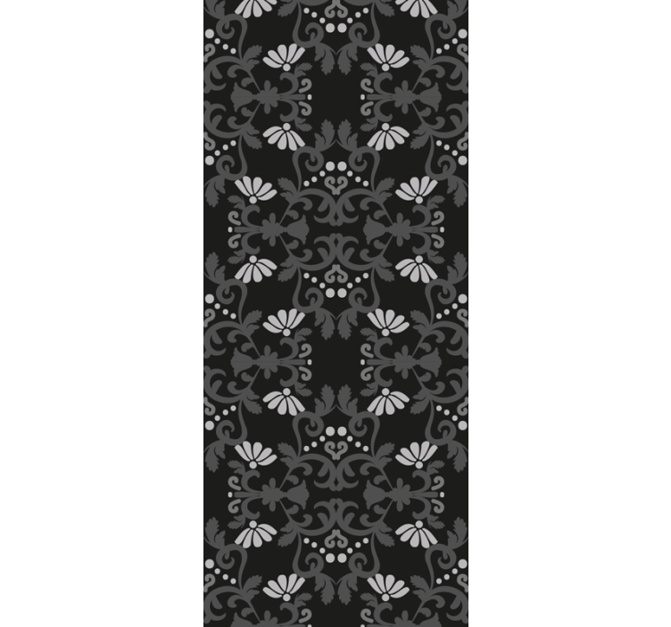 Carta da parati floreale graziosa esposizione botanica - TenStickers