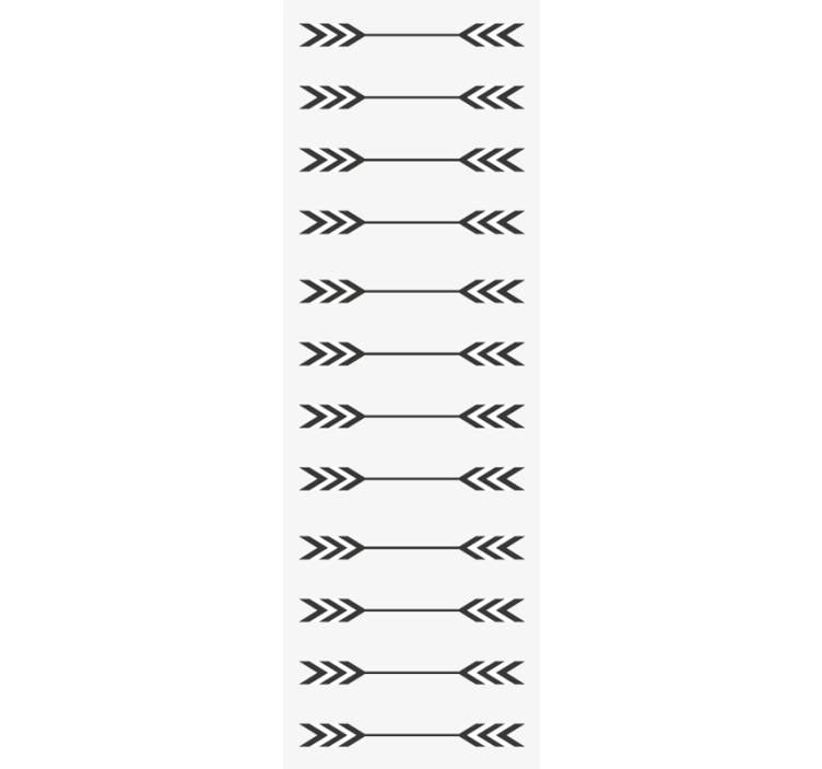 Carta da parati personalizzata modelli di frecce minimalisti - TenStickers