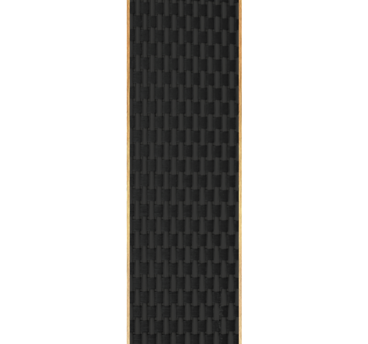 Carta da parati moderna texture motivo strutturato nero - TenStickers