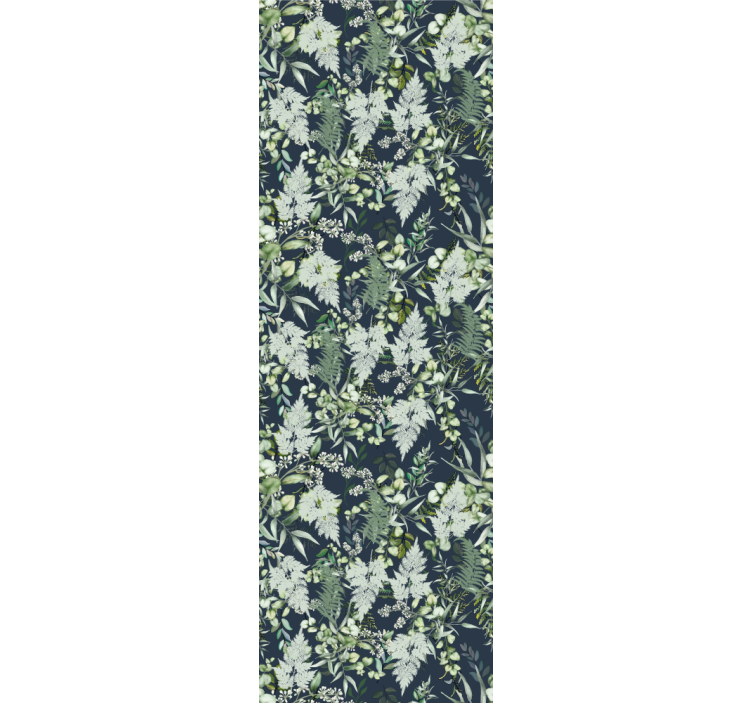 Carta da parati natura elegante motivo verde - TenStickers