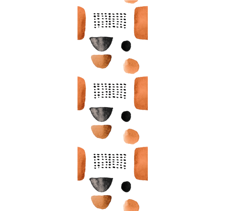 Carta da parati geometrica modelli di forme moderne - TenStickers