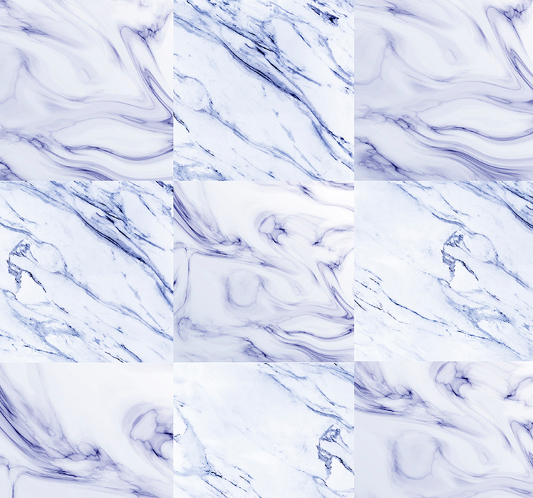 Carta da parati effetto marmo elegant Marble Swirls - TenStickers