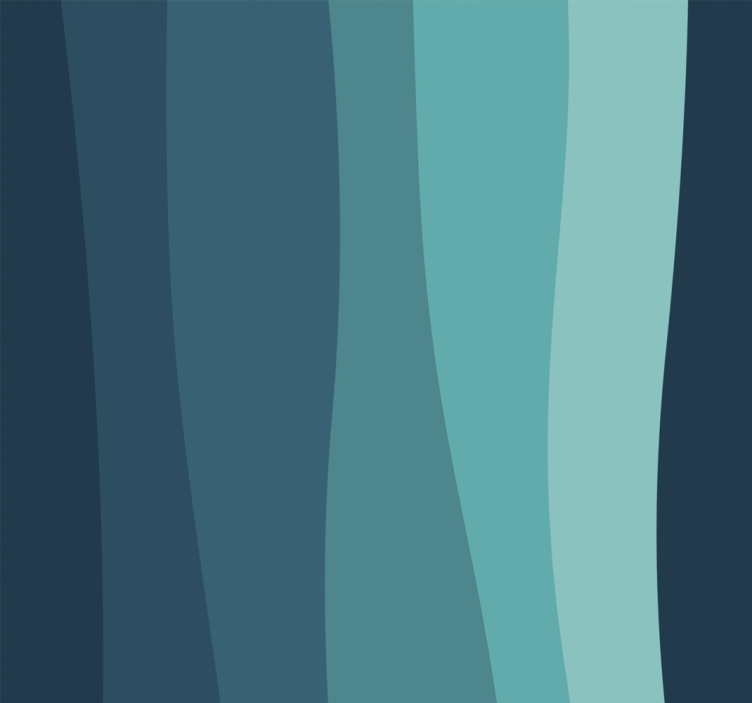 Carta da parati astratta onde del mare - TenStickers