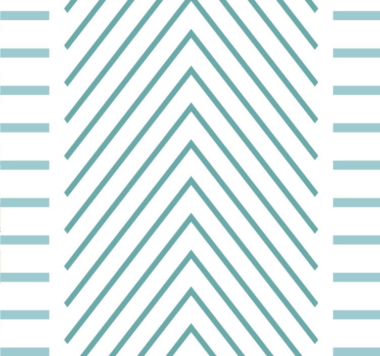 Carta da parati soggiorno eleganti linee a chevron - TenStickers