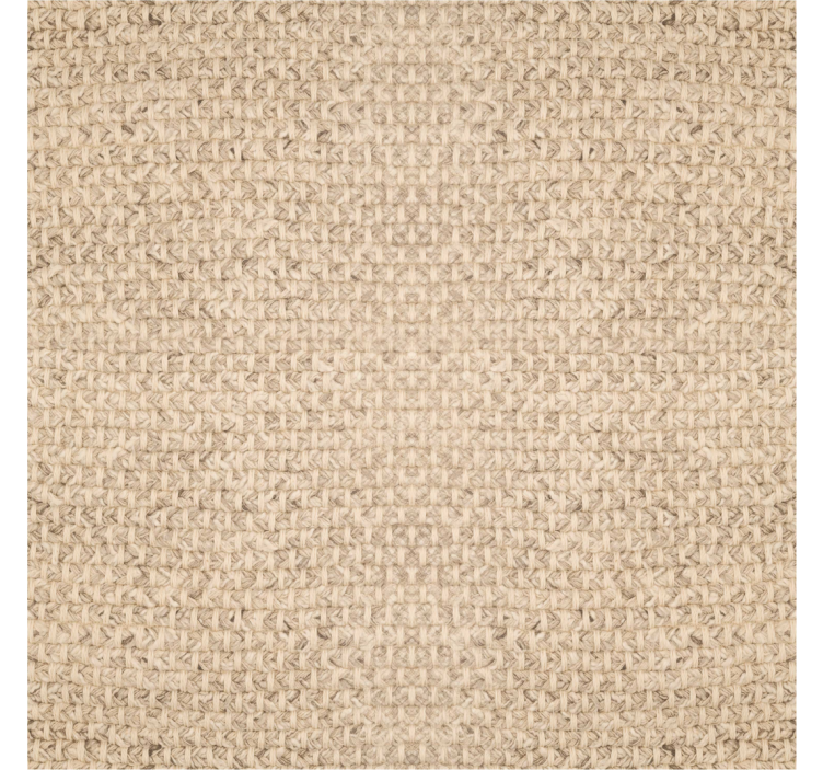 Carta da parati soggiorno effetto tessuto beige - TenStickers