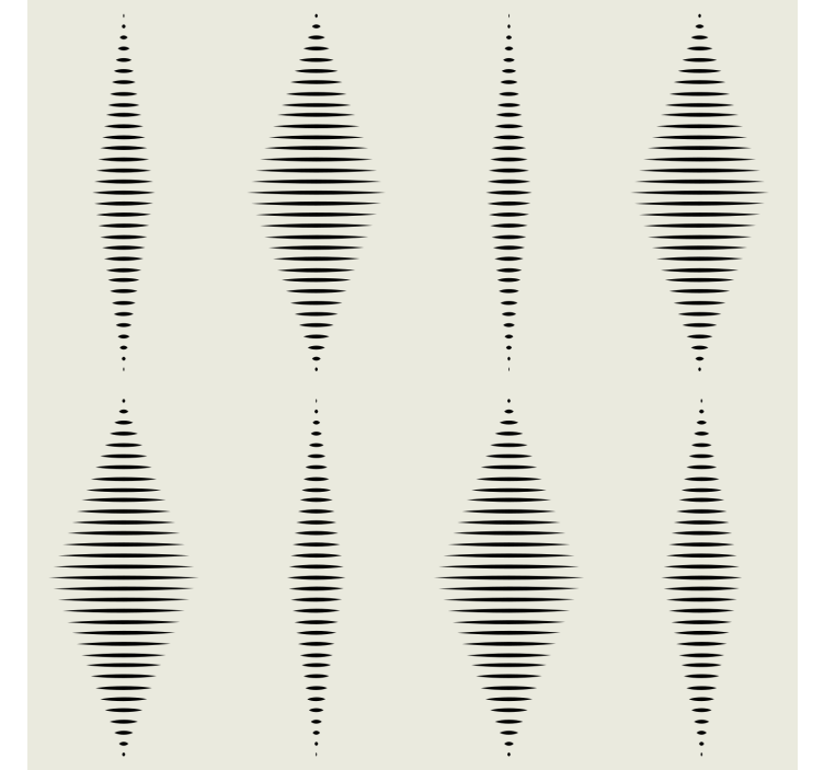 Carta da parati geometrica rabaul ikat - TenStickers