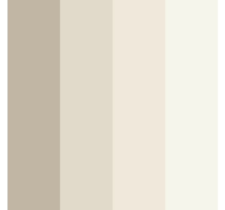 Carta da parati a righe verticali sfumature beige - TenStickers