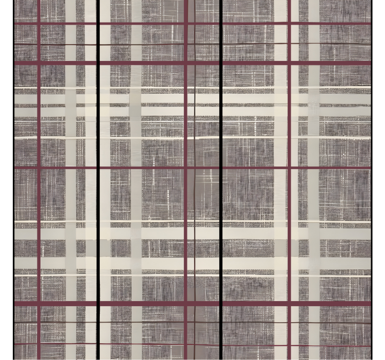 Carta da parati quadrati motivo scozzese effetto pietra - TenStickers