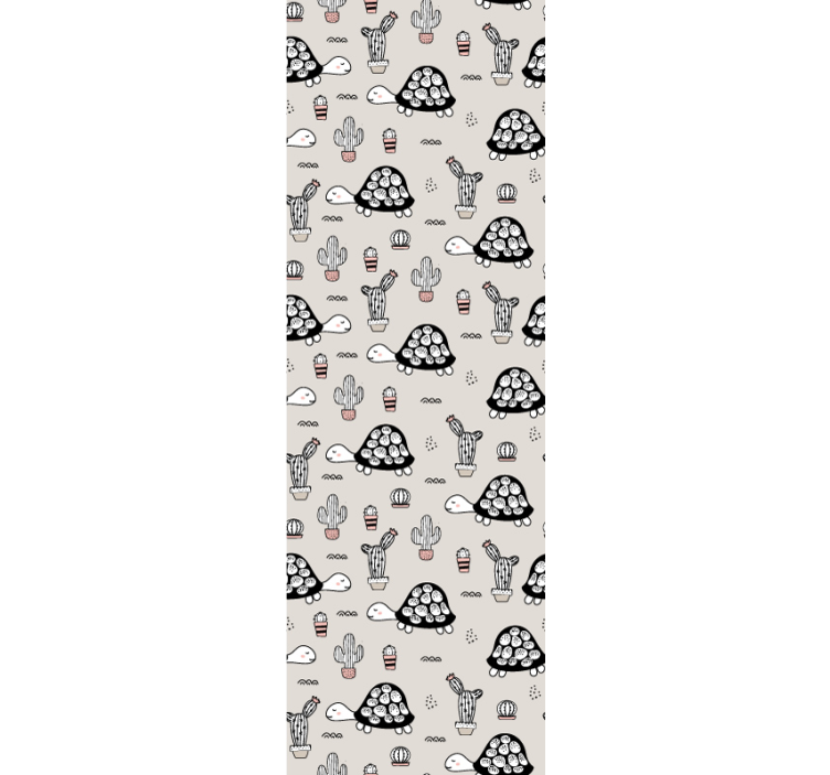 Carta da parati animali modelli di tartaruga - TenStickers