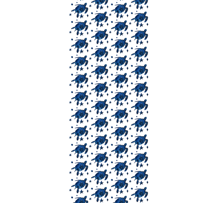 Carta da parati animali tartarughe marine blu - TenStickers