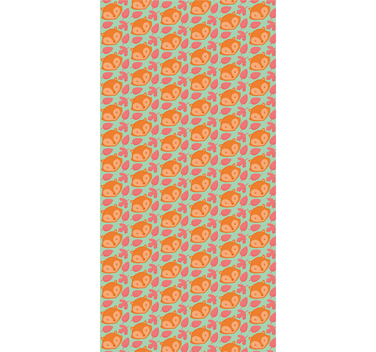 Carta da parati animali modello di pesce giocoso - TenStickers