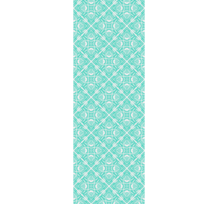 Carta da parati ornamentale disegno di modello intricato - TenStickers