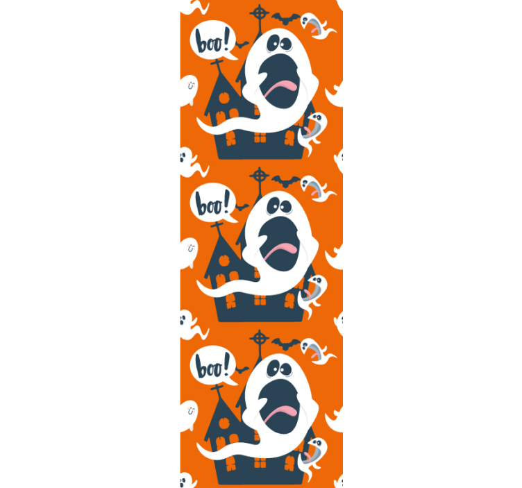 Carta da parati Halloween fantasmi e luoghi infestati - TenStickers