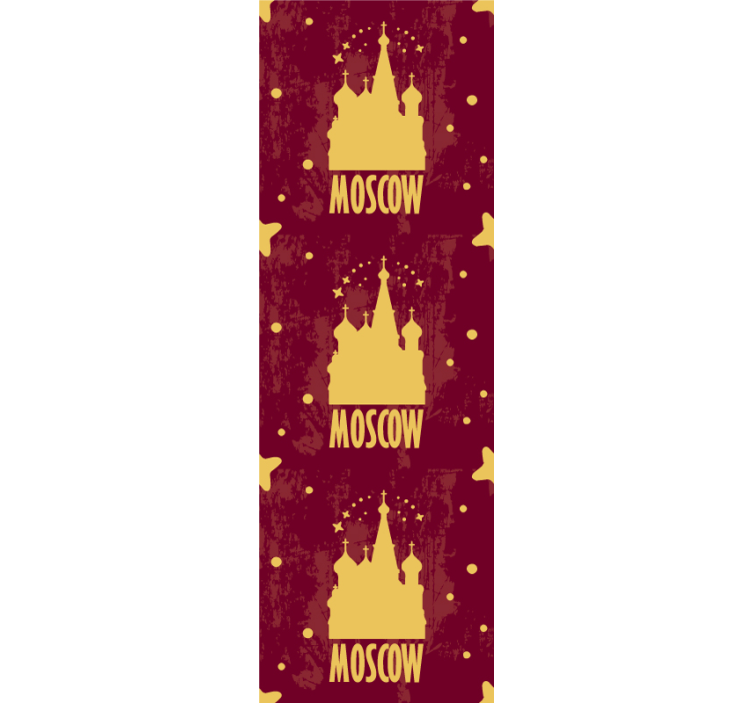 Carta da parati città design monumenti mosca - TenStickers