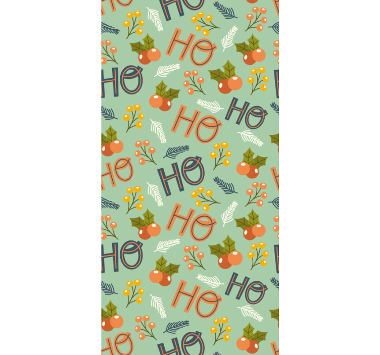 Carta da parati natalizia motivi stagionali festivi - TenStickers