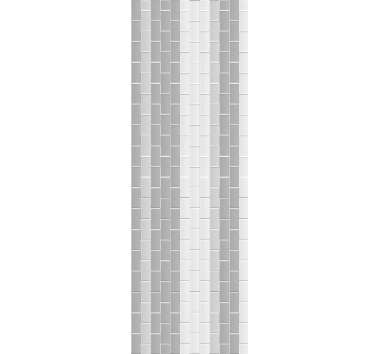 Carta da parati effetto piastrelle eleganza geometrica - TenStickers