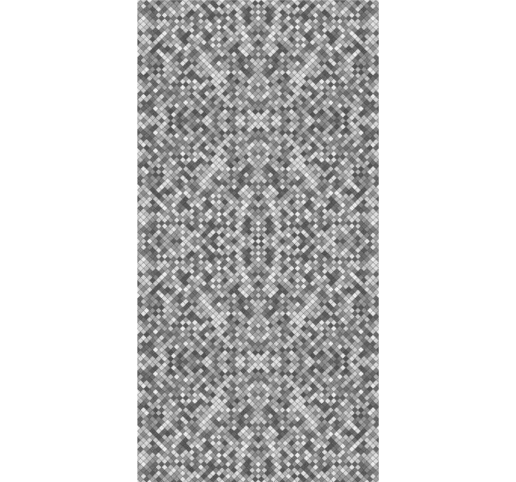 Carta da parati geometrica illusione a spina di pesce - TenStickers