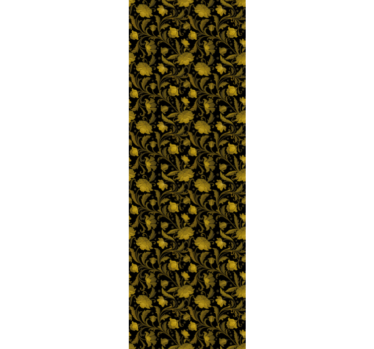 Carta da parati floreale floreali ornamentali - TenStickers