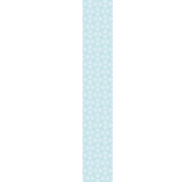 Carta da parati soggiorno dettaglio del motivo a spirale - TenStickers