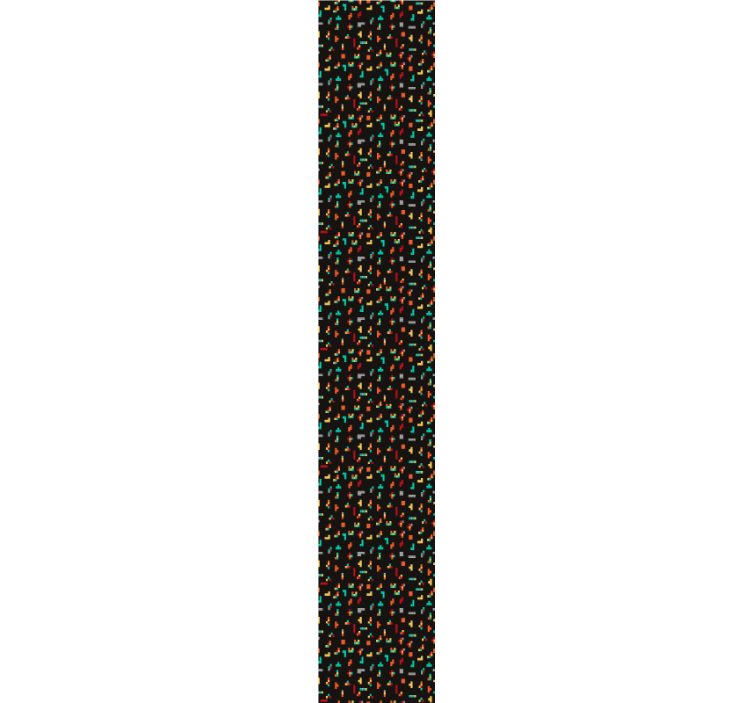 Carta da parati geometrica forme di gioco colorate - TenStickers