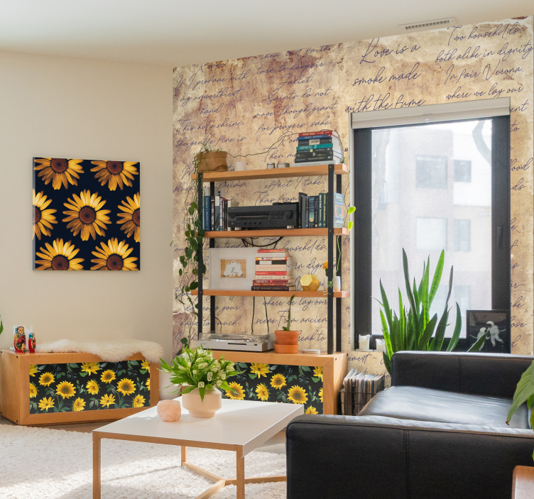 Carta da parati scritte versi romeo e giulietta - TenStickers