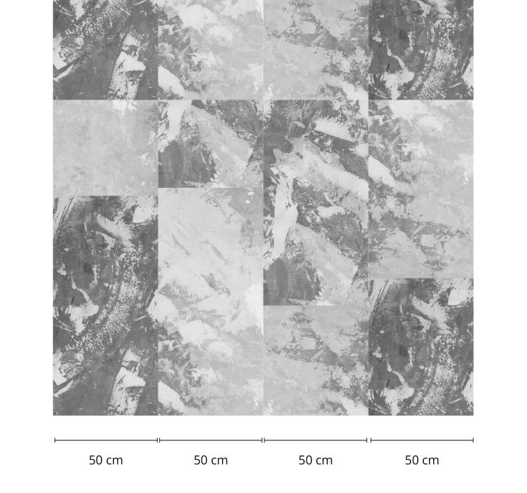 Carta da parati effetto marmo bianco - TenStickers