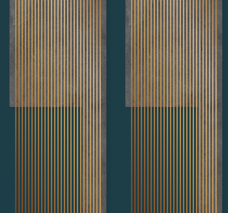 Carta da parati ufficio strisce di lusso - TenStickers