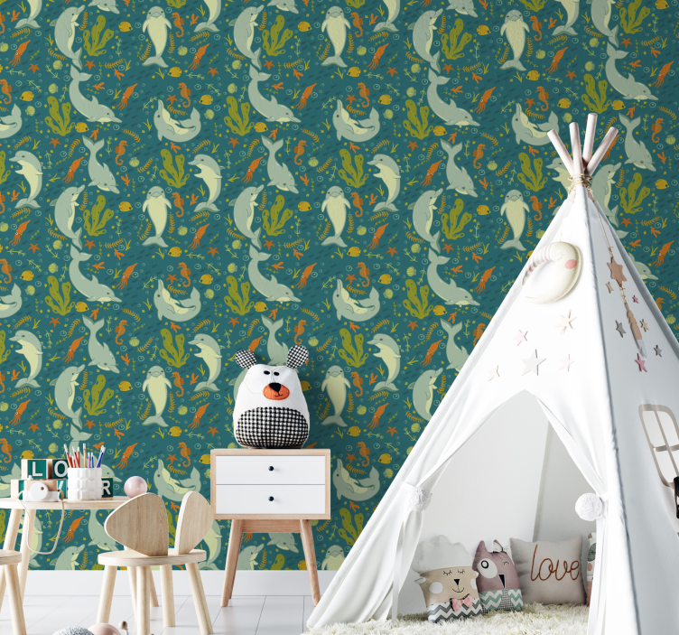 Carta da parati animali fauna sottomarina - TenStickers