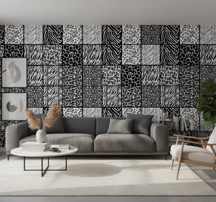 Carta da parati animali stampe di animali diverse - TenStickers