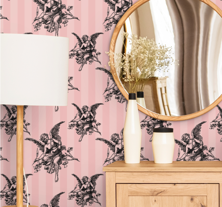 Carta da parati barocco angeli barocchi - TenStickers