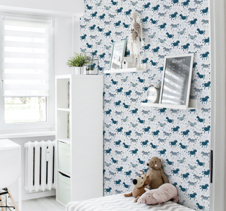 Carta da parati con cavalli - TenStickers