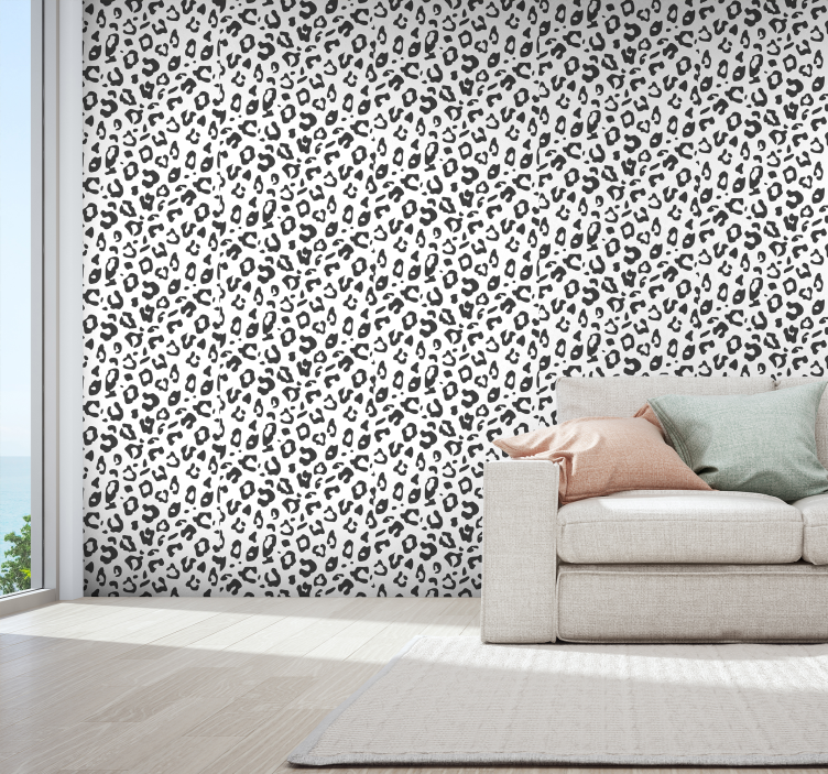Carta da parati animali Leopardo nero - TenStickers