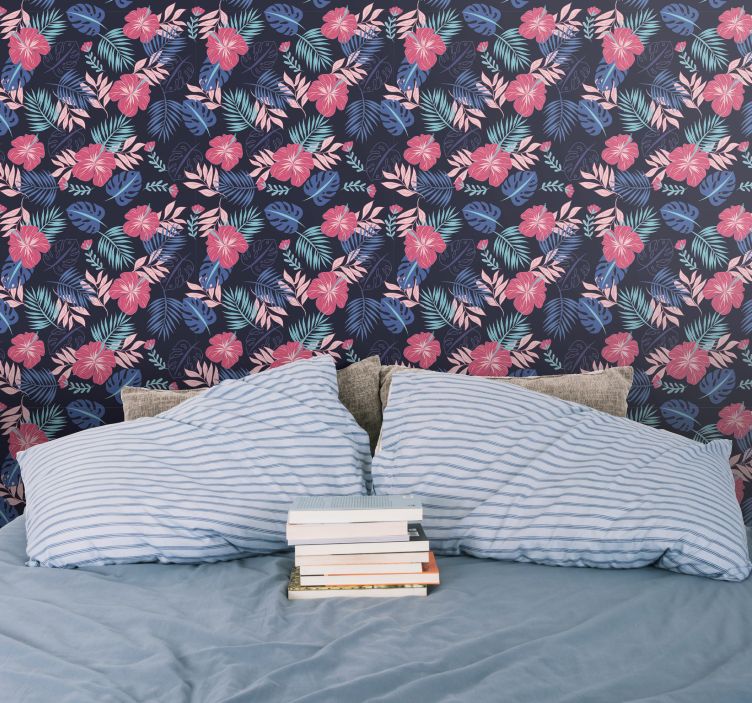 Carta da parati natura botaniche tropicali - TenStickers