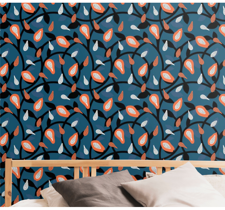 Carta da parati natura motivo ispirato alla natura - TenStickers