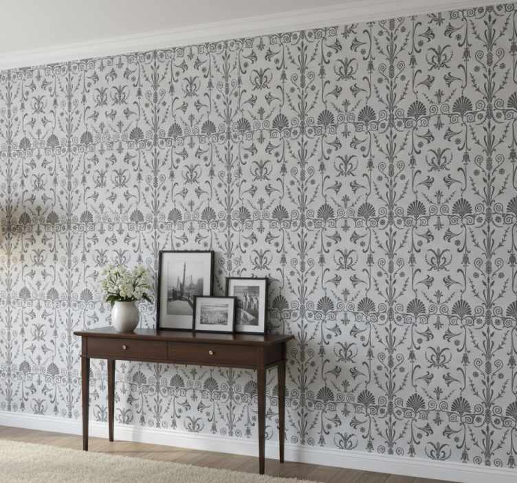 Carta da parati corridoio composizioni botaniche eleganti - TenStickers