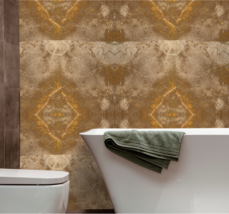 Carta da parati effetto marmo elegante texture in pietra - TenStickers