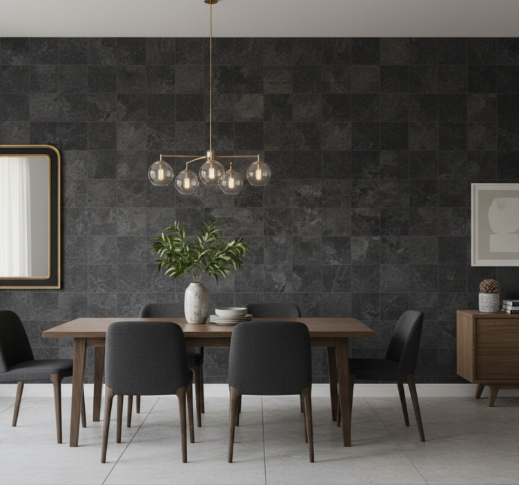 Carta da parati effetto marmo superficie marmorizzata - TenStickers