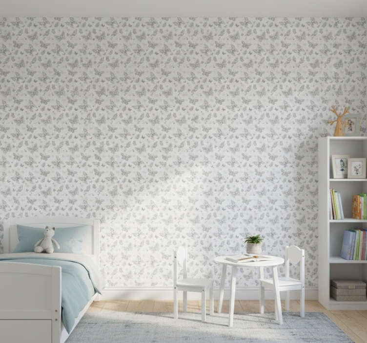 Carta da parati farfalle volanti - TenStickers