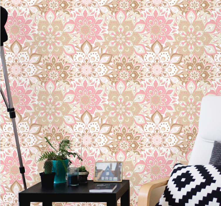 Carta da parati floreale eleganza ornata floreale - TenStickers