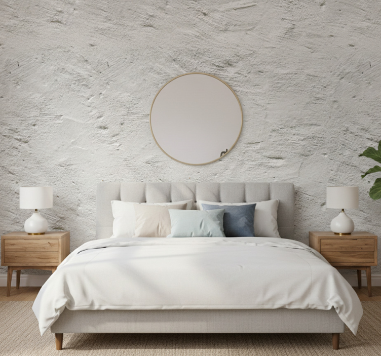 Carta da parati moderna texture effetto muro cemento - TenStickers