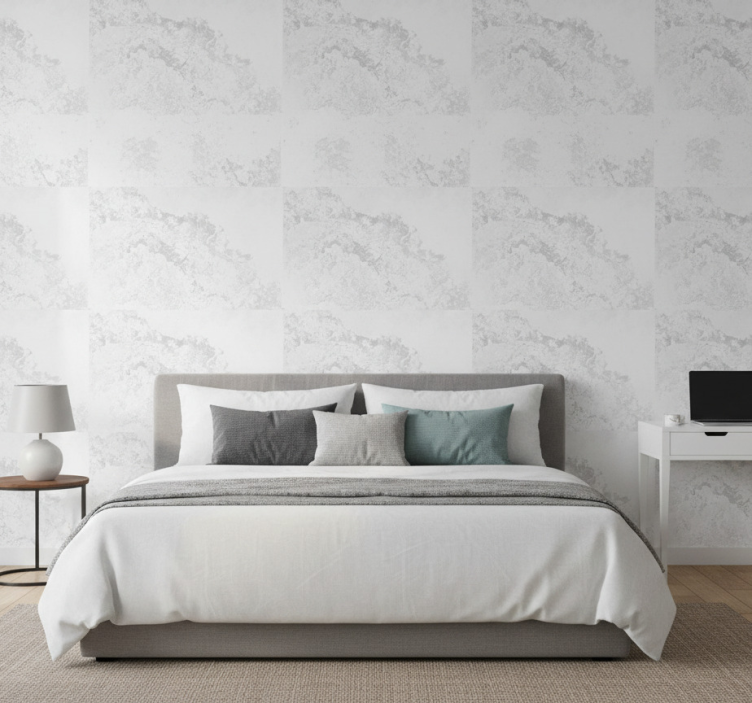 Carta da parati moderna texture grigia pantone - TenStickers