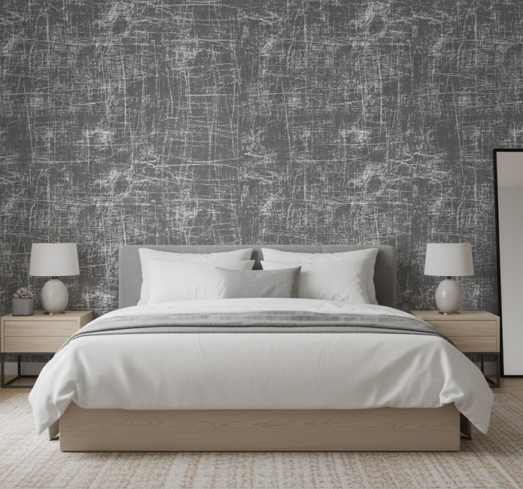 Carta da parati moderna texture tracce astratte di skate - TenStickers