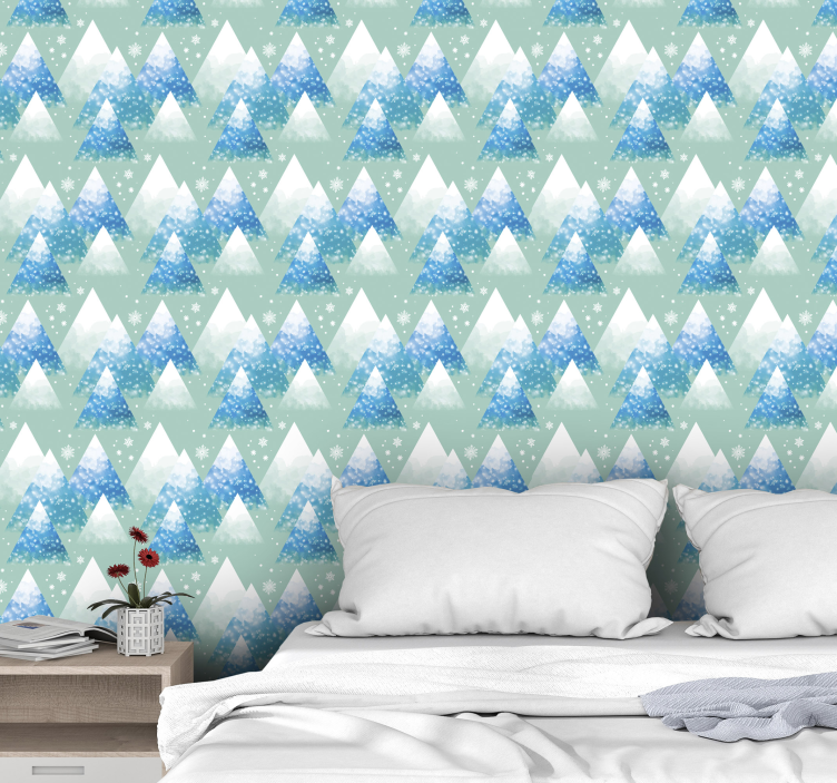 Carta da parati natura paesaggio montuoso - TenStickers