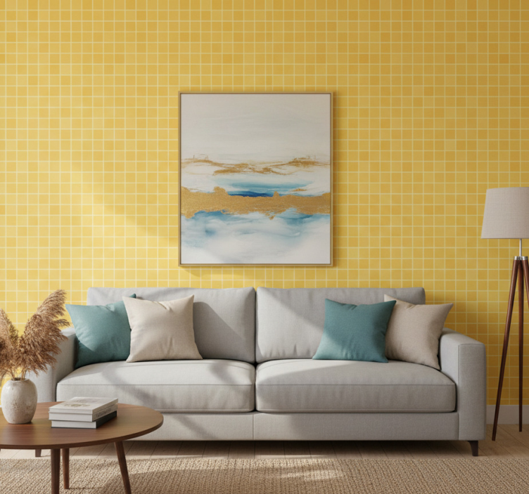 Carta da parati ornamentale motivo mosaico - TenStickers