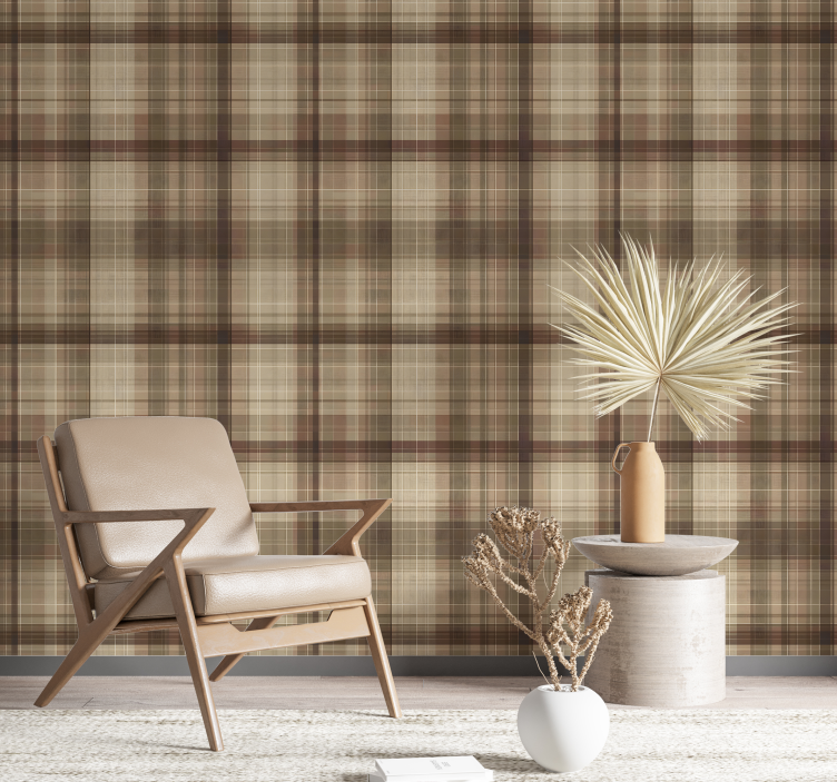 Carta da parati quadrati effetto tessile - TenStickers