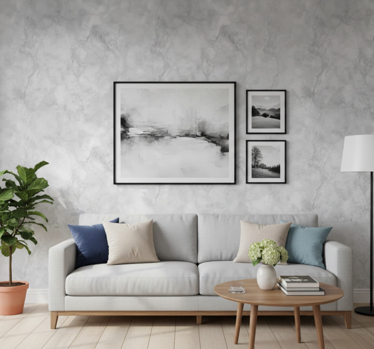 Carta da parati texture effetto marmo - TenStickers